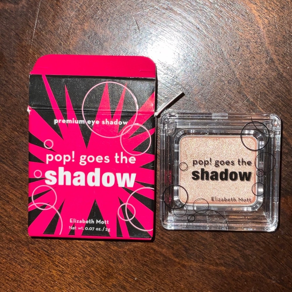 Elizabeth Mott Pop Goes The Shadow Champagne Shimmer Pressed Powder Eye Shadow